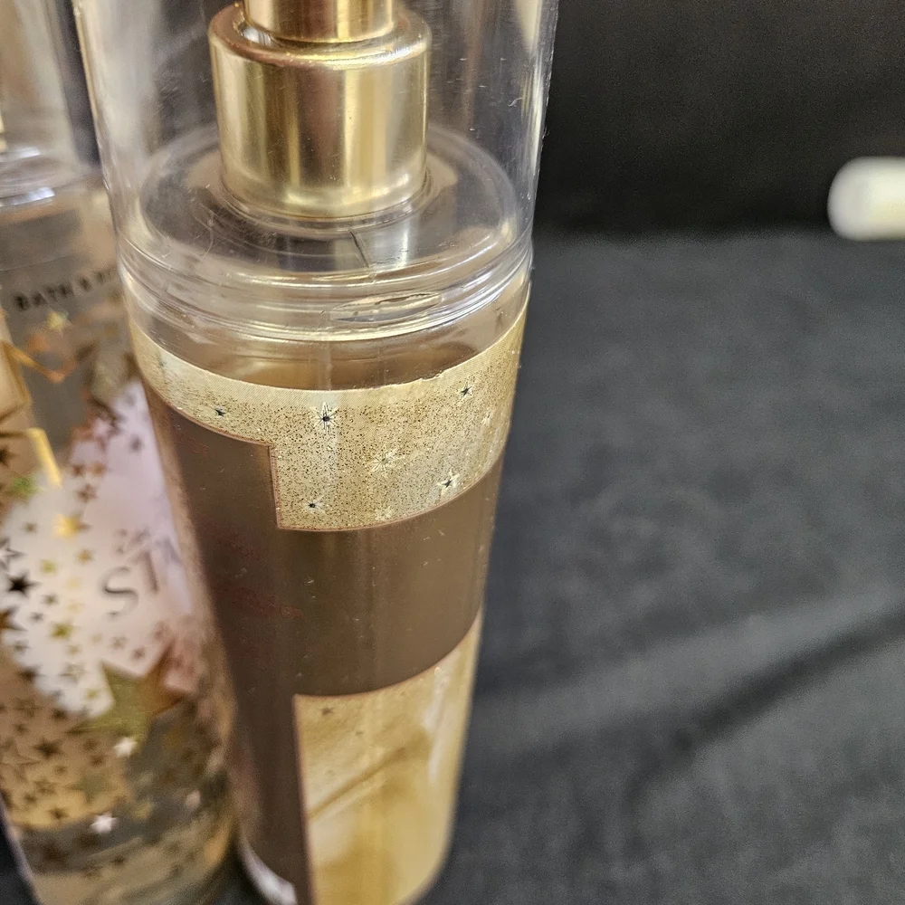 Bath &‎ Body Works In The Stars Fragrance Mist Duo - Gold and Cream